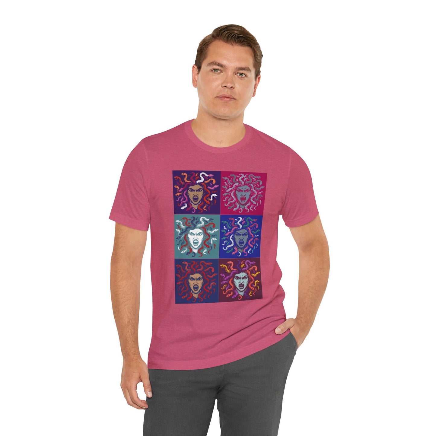 The Female Gaze Medusa T-Shirt – Feminist Pop Art Tee
