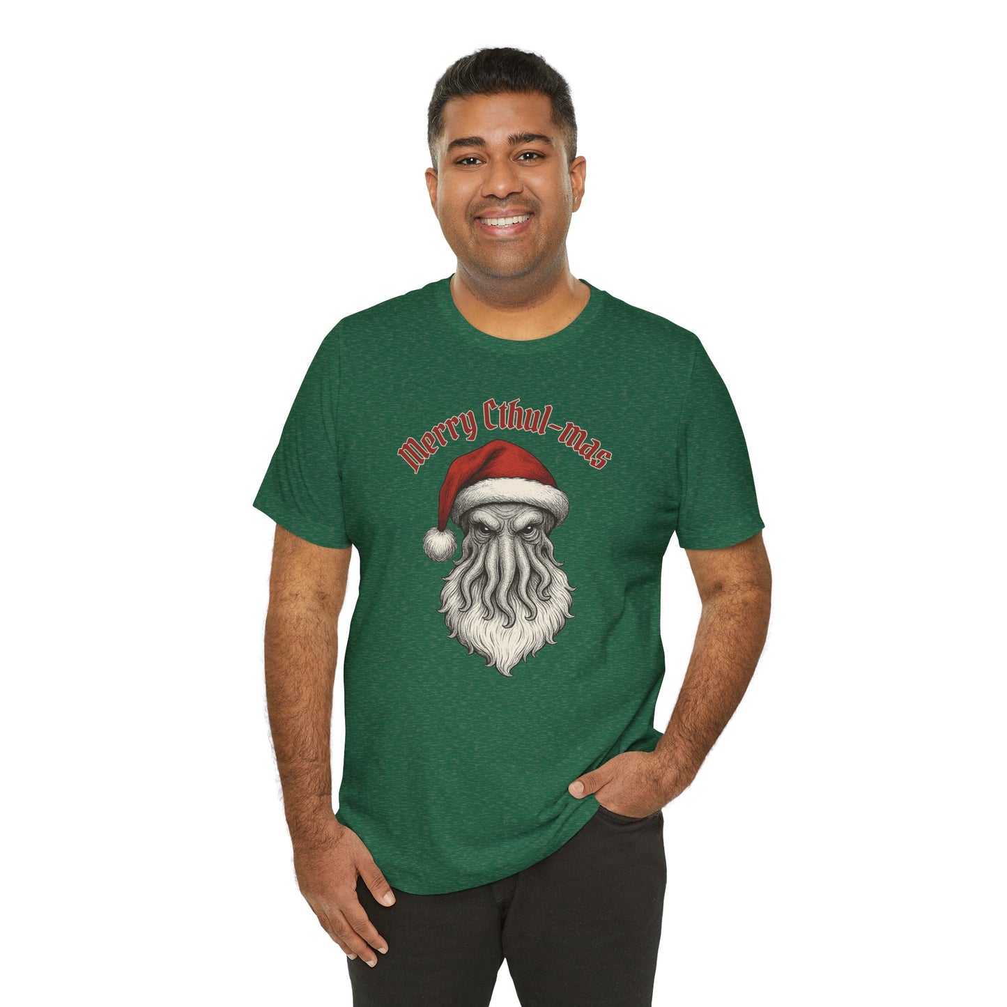Merry Cthul-mas – Mythos Shirt for HP Lovecraft Fans