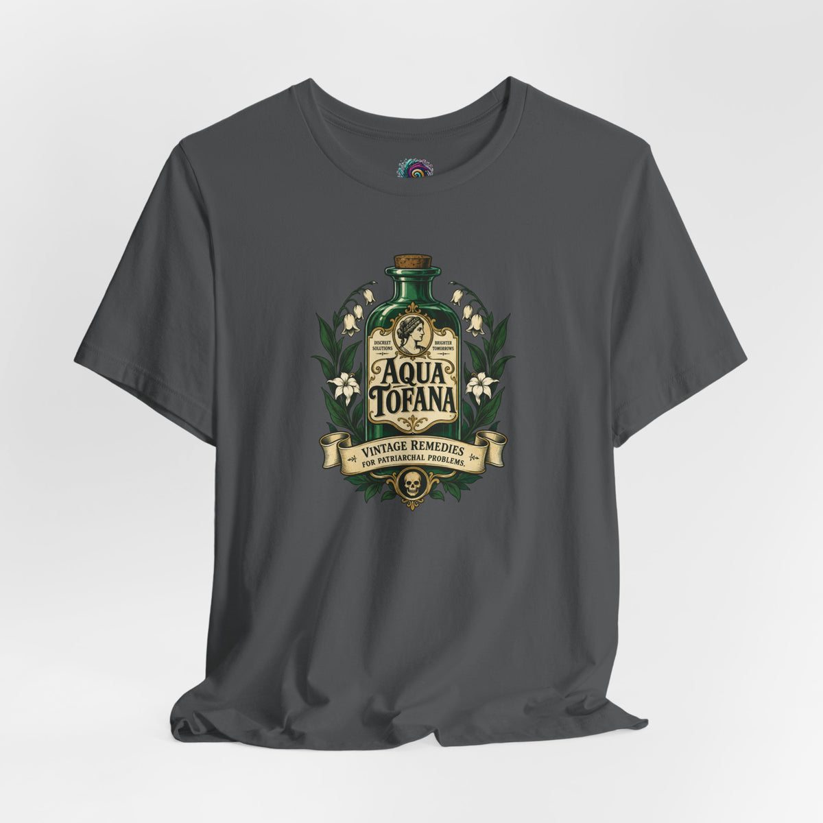 Aqua Tofana T-Shirt – Dark History Feminist Apothecary Tee