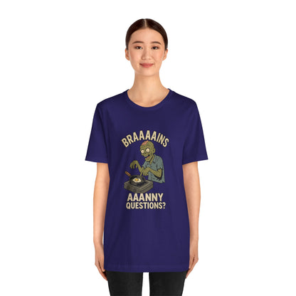Zombie Brains on Drugs T-Shirt – Funny Halloween Cooking Tee
