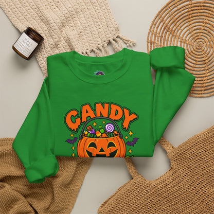 Candy Tax Collector Sweatshirt – Funny Halloween Parent Crewneck
