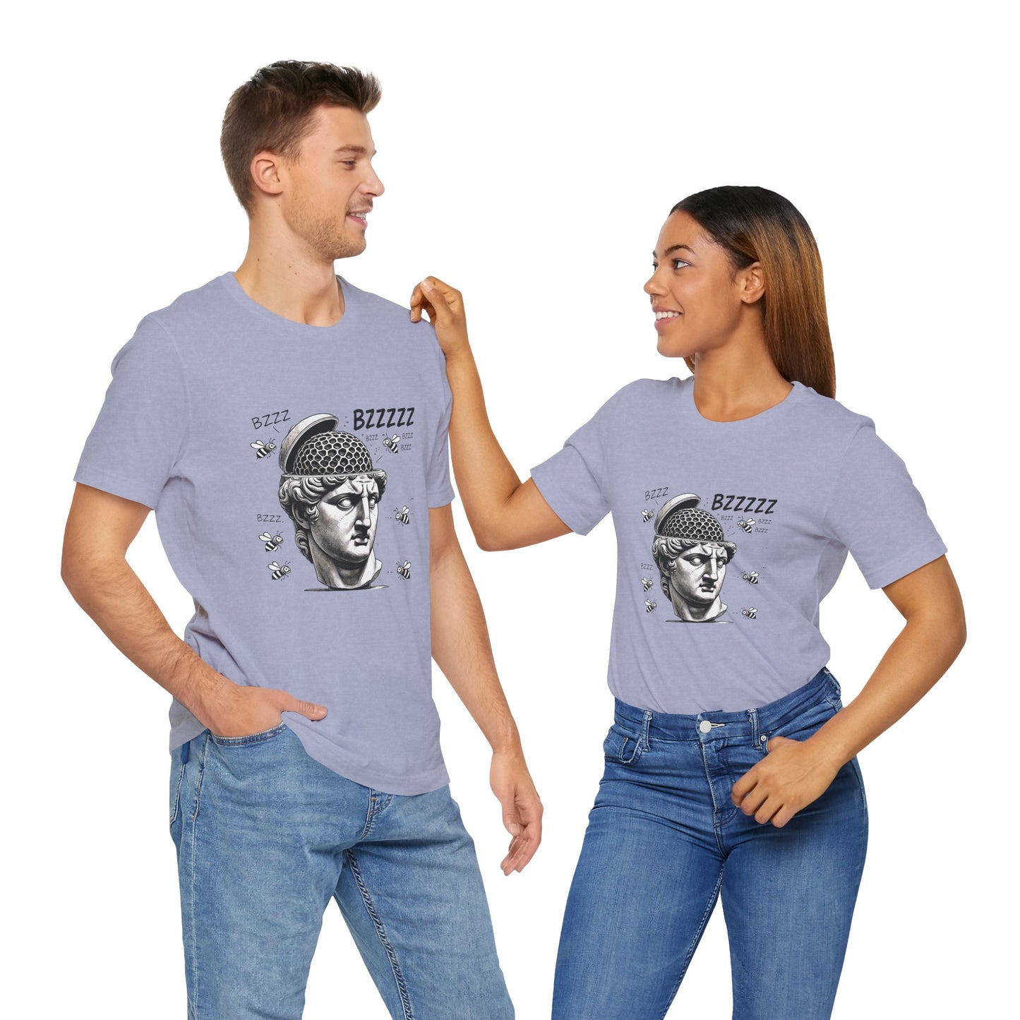 Hive Mind T-Shirt – Surreal Bee Group Think Parody Tee