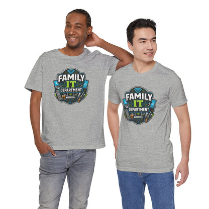 Family IT Department T-Shirt – Funny Household Tech Support Tee