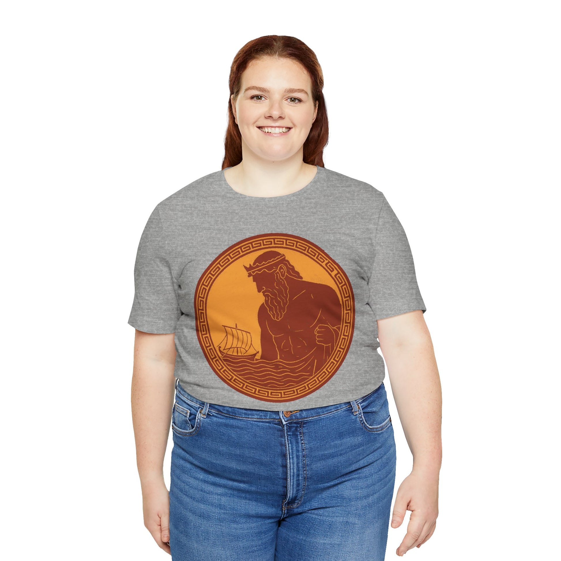 Poseidon Epic T-Shirt – Greek Mythology Ocean God Tee - WhimSpin - https://whimspin.com