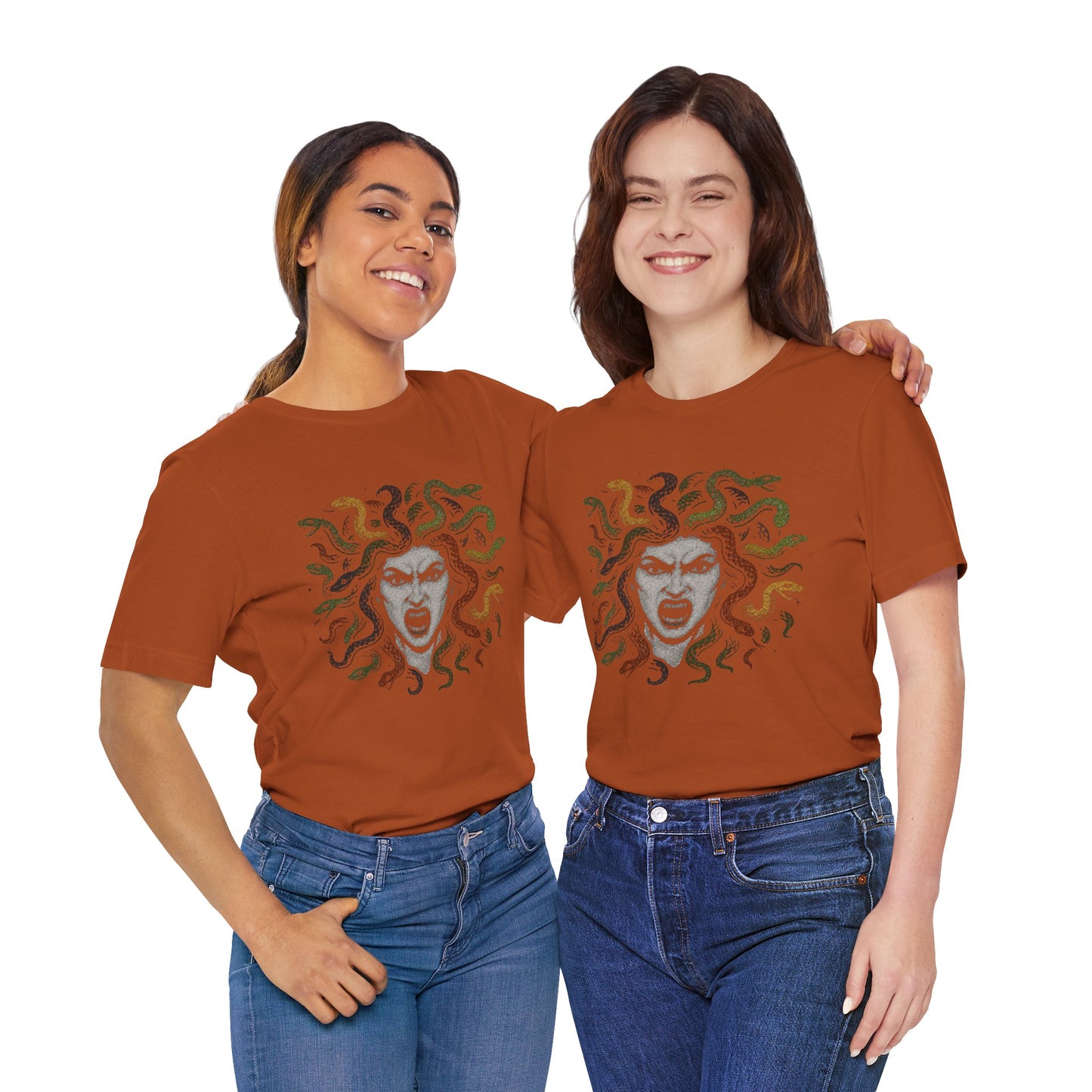Medusa T-Shirt – Greek Mythology Gorgon Graphic Tee
