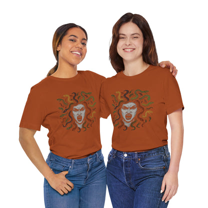 Medusa T-Shirt – Greek Mythology Gorgon Graphic Tee