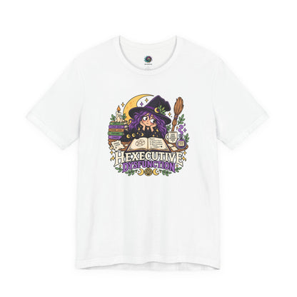 Hexecutive Dysfunction T-Shirt - Funny Witchy ADHD Humor Tee