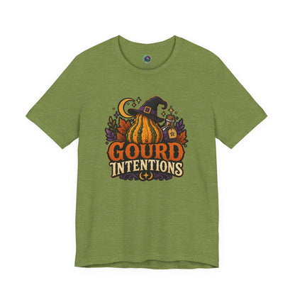 Gourd Intentions T-Shirt – Funny Witchy Fall Pumpkin Tee