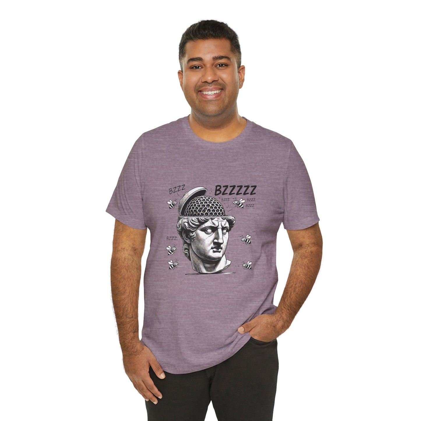 Hive Mind T-Shirt – Surreal Bee Group Think Parody Tee