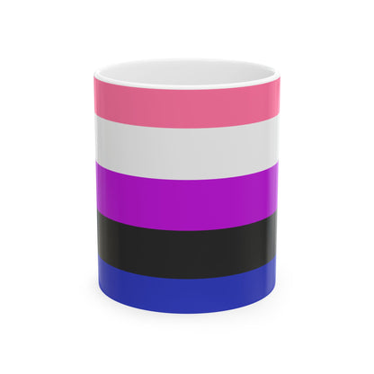Genderfluid Pride Flag Mug – LGBTQ+ Ceramic Mug for Fluid Identity
