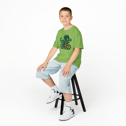 Kids Velociraptor Bike T-Shirt – Funny Dino Velo Tee