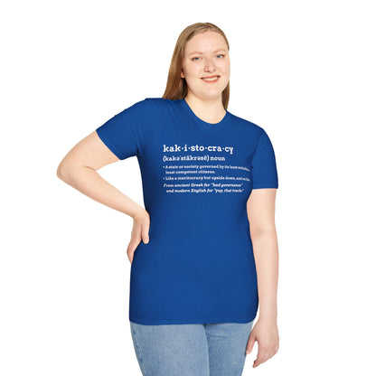 Kakistocracy T-Shirt – Funny Political Protest Graphic Tee
