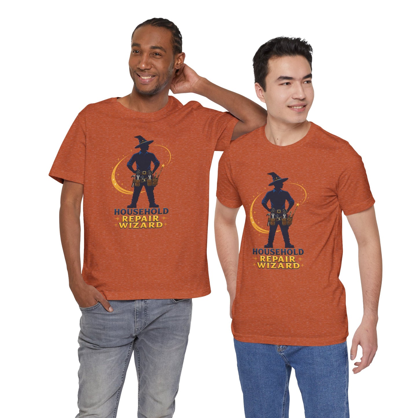 Household Repair Wizard T-Shirt – Funny Handy Dad Tee