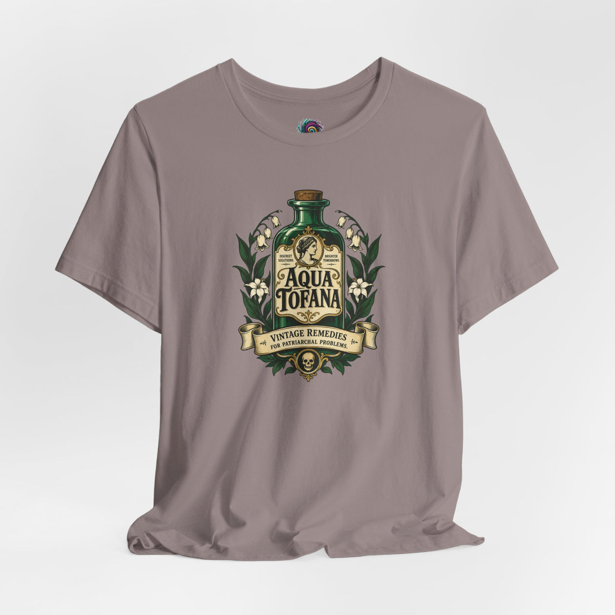 Aqua Tofana T-Shirt – Dark History Feminist Apothecary Tee