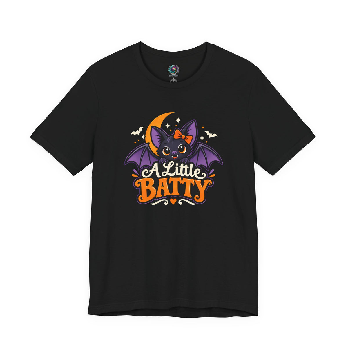 A Little Batty T-shirt - Cute Funny Halloween Bat Tee