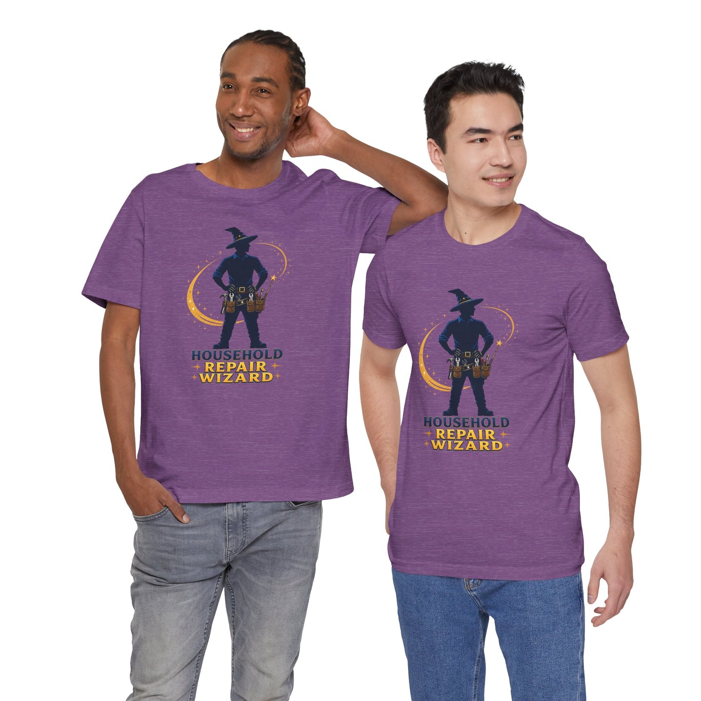 Household Repair Wizard T-Shirt – Funny Handy Dad Tee