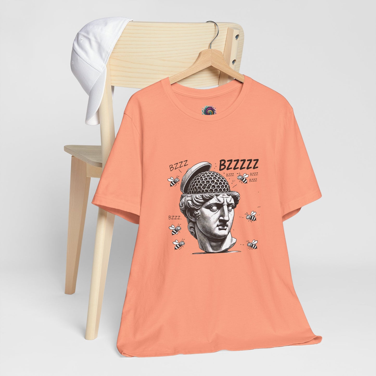 Hive Mind T-Shirt – Surreal Bee Group Think Parody Tee