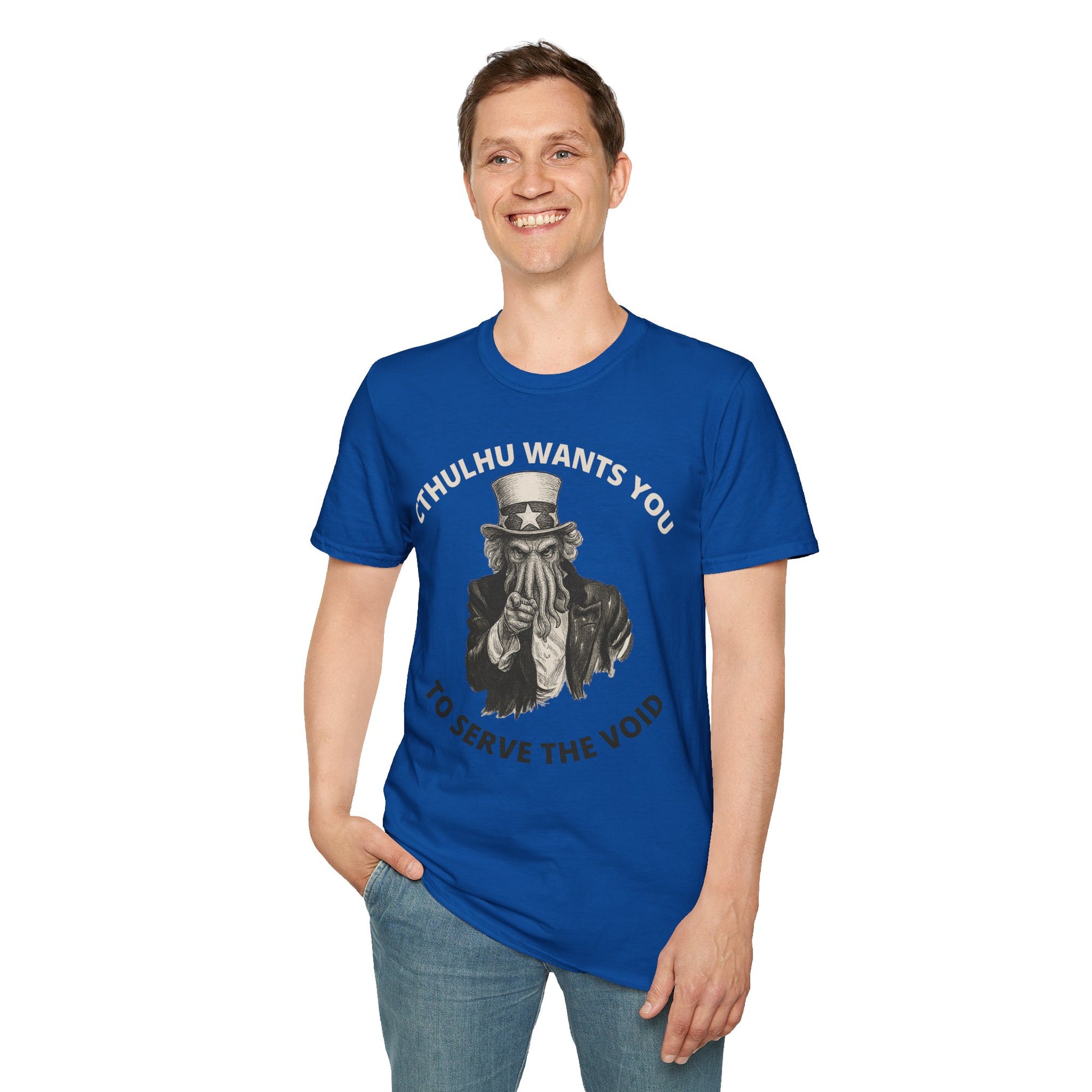 Cthulhu Wants You T-Shirt – Mythos Shirt for HP Lovecraft Fans - WhimSpin - https://whimspin.com