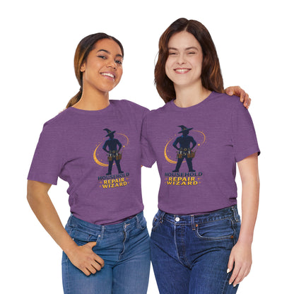 Household Repair Wizard T-Shirt – Funny Handy Dad Tee