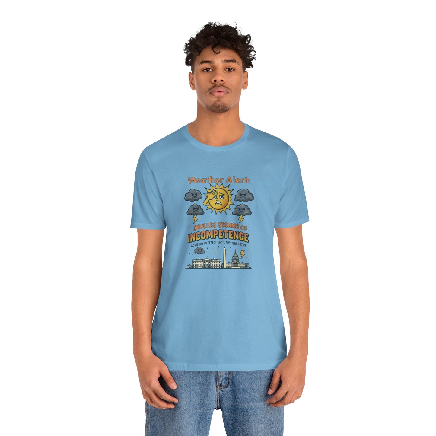 Weather Alert Political Satire T-Shirt – Funny Protest Shirt | Whimspin