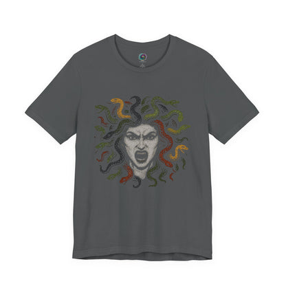 Medusa T-Shirt – Greek Mythology Gorgon Graphic Tee