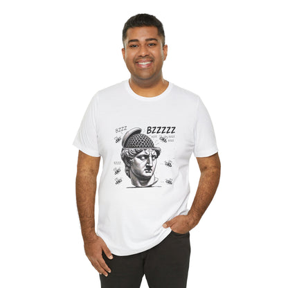 Hive Mind T-Shirt – Surreal Bee Group Think Parody Tee