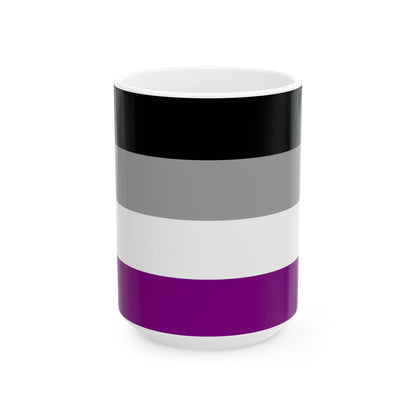Asexual Pride Flag Mug – LGBTQ+ Ace Spectrum Ceramic Mug
