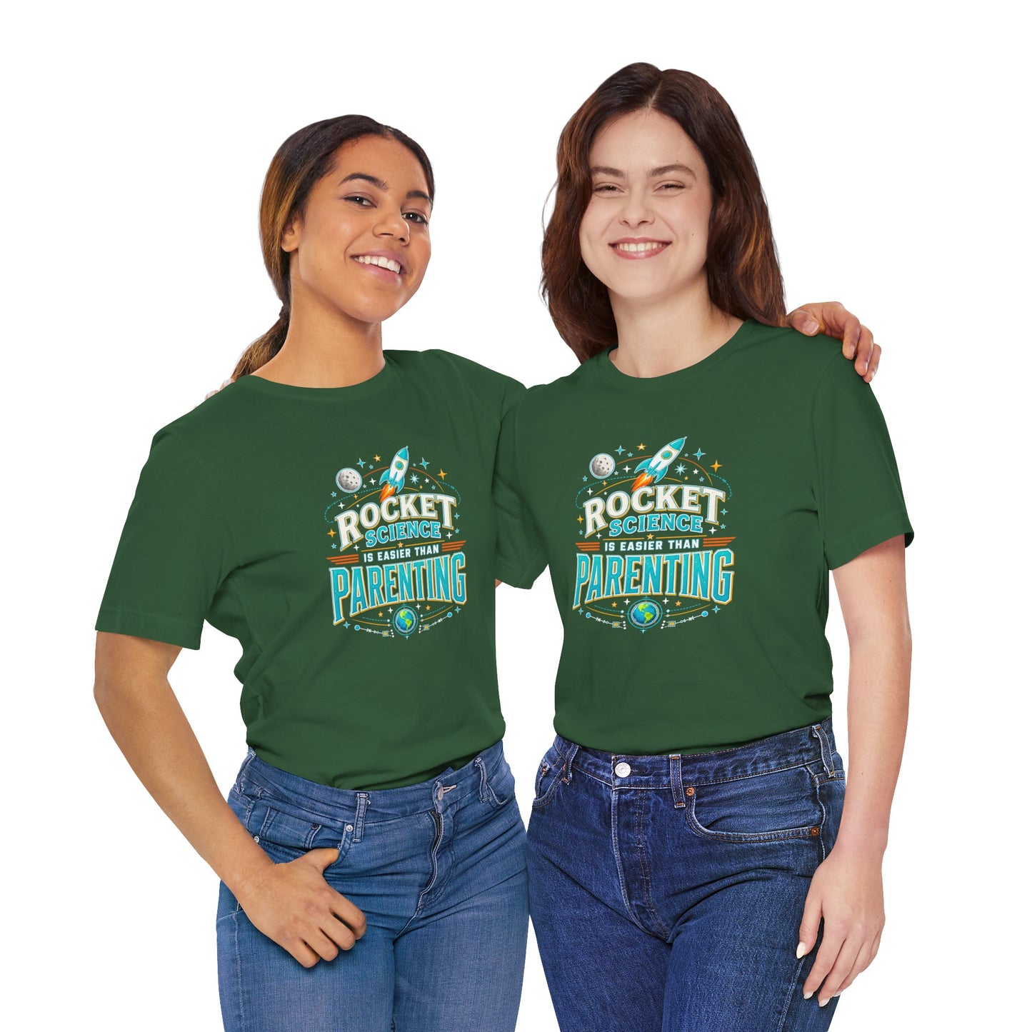 Rocket Science Parenting T-Shirt – Funny Aerospace Parent Tee