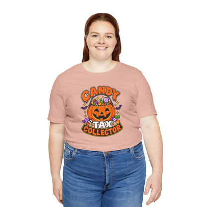 Candy Tax Collector T-shirt - Funny Halloween Trick-or-Treat Tee