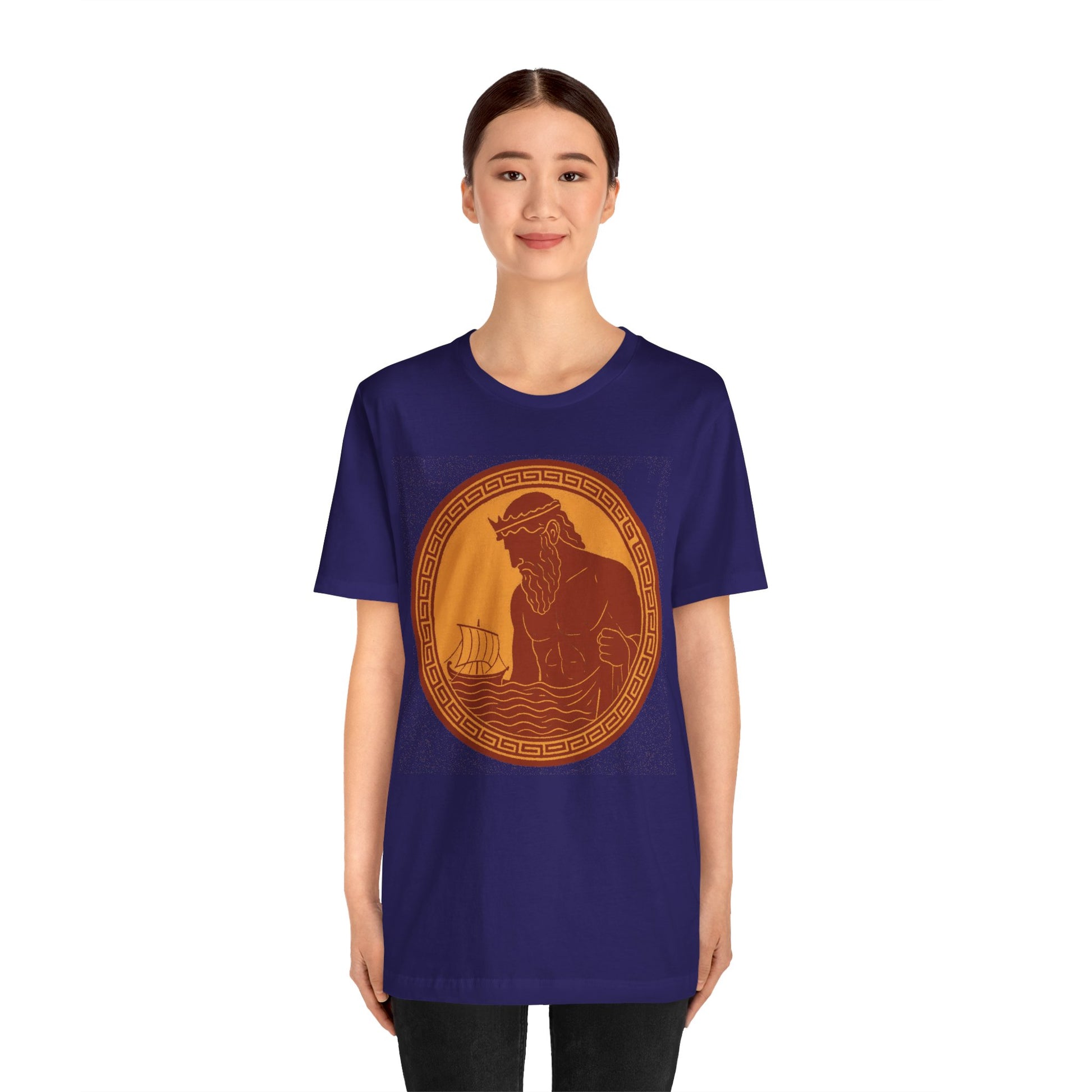 Poseidon Epic T-Shirt – Greek Mythology Ocean God Tee - WhimSpin - https://whimspin.com