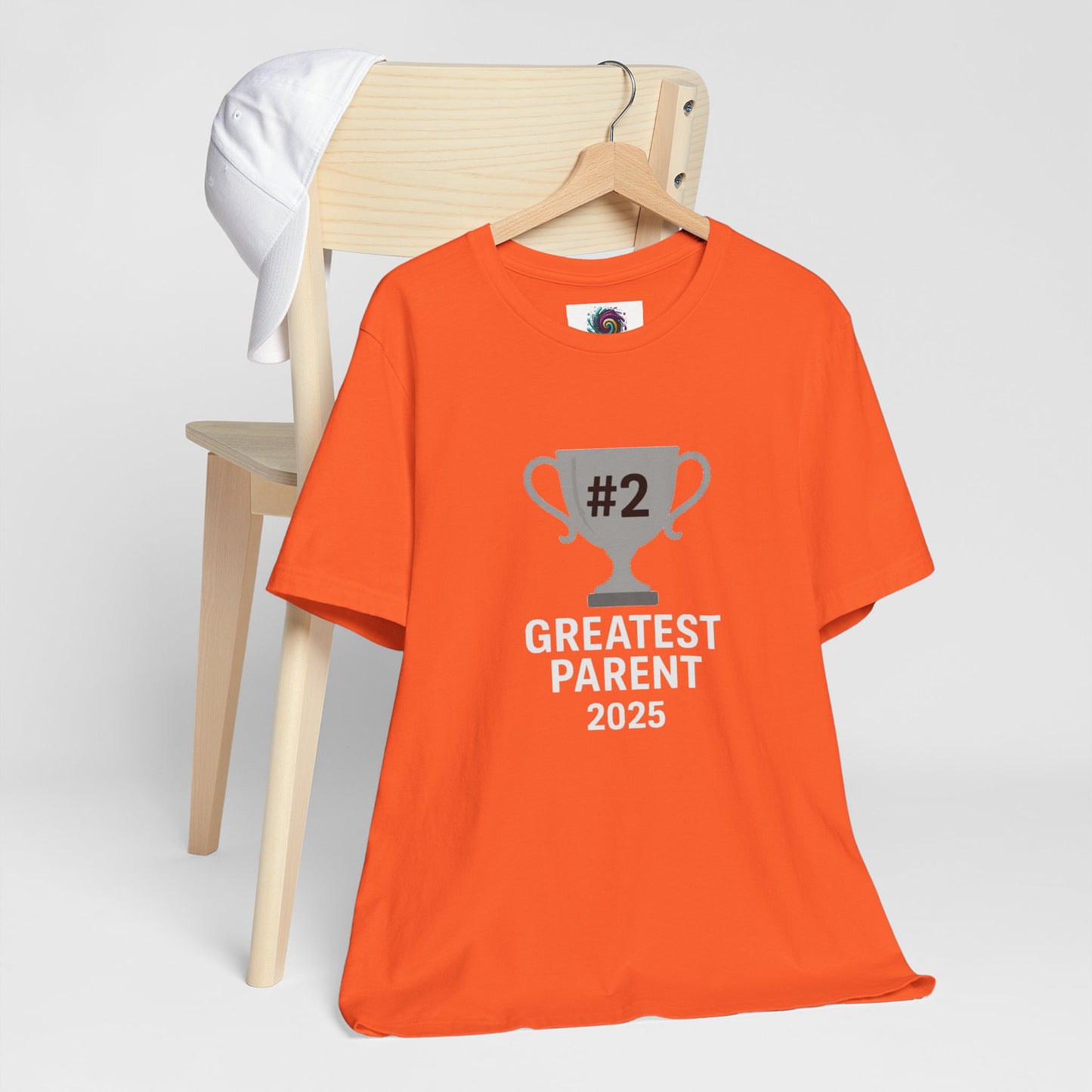 #2 Greatest Parent 2025 T-Shirt – Funny Family Trophy Tee