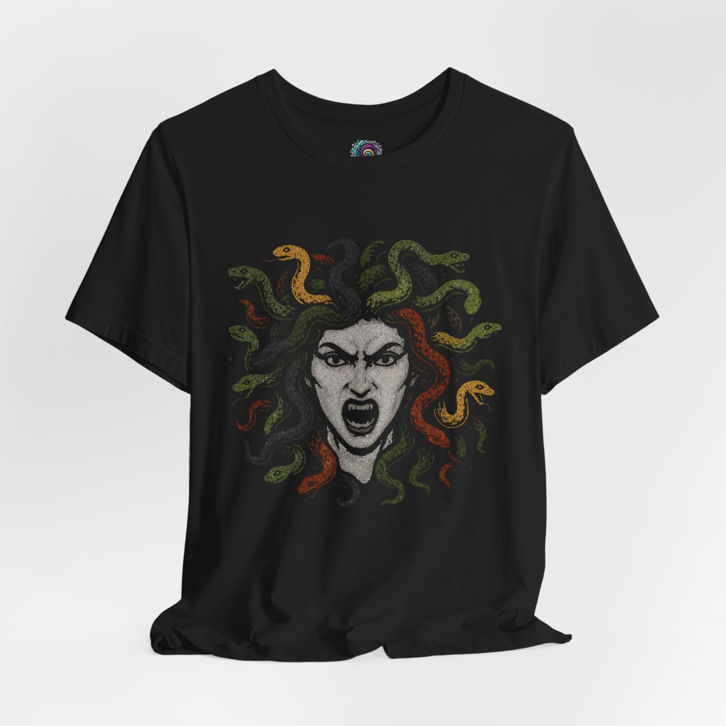 Medusa T-Shirt – Greek Mythology Gorgon Graphic Tee
