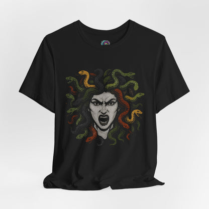 Medusa T-Shirt – Greek Mythology Gorgon Graphic Tee