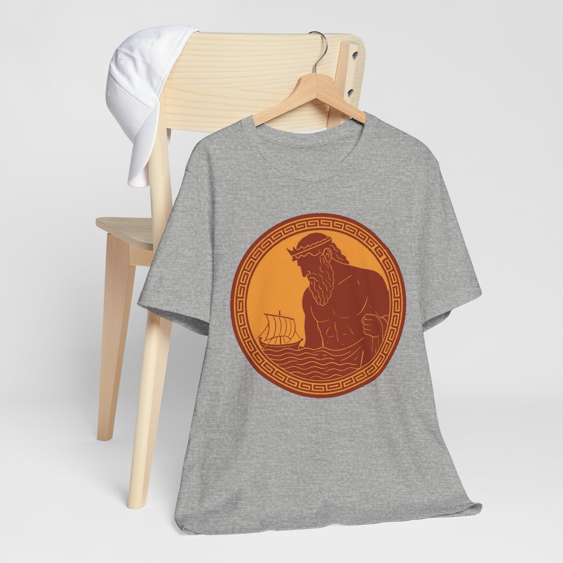 Poseidon Epic T-Shirt – Greek Mythology Ocean God Tee - WhimSpin - https://whimspin.com