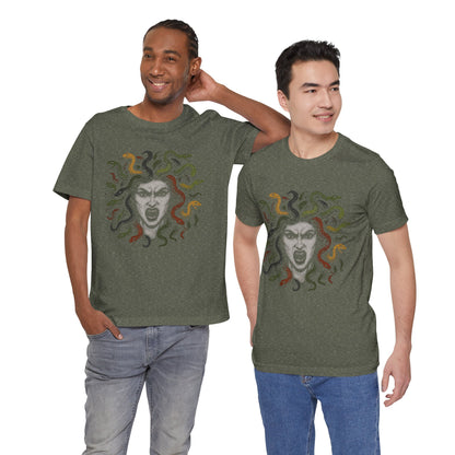 Medusa T-Shirt – Greek Mythology Gorgon Graphic Tee
