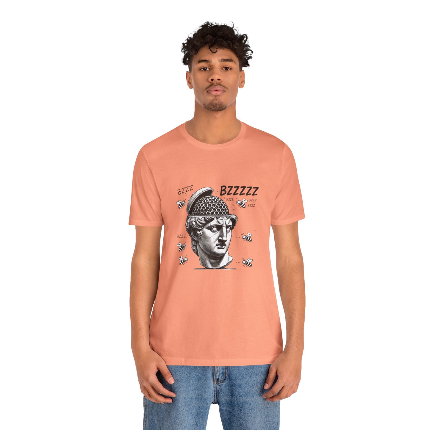 Hive Mind T-Shirt – Surreal Bee Group Think Parody Tee