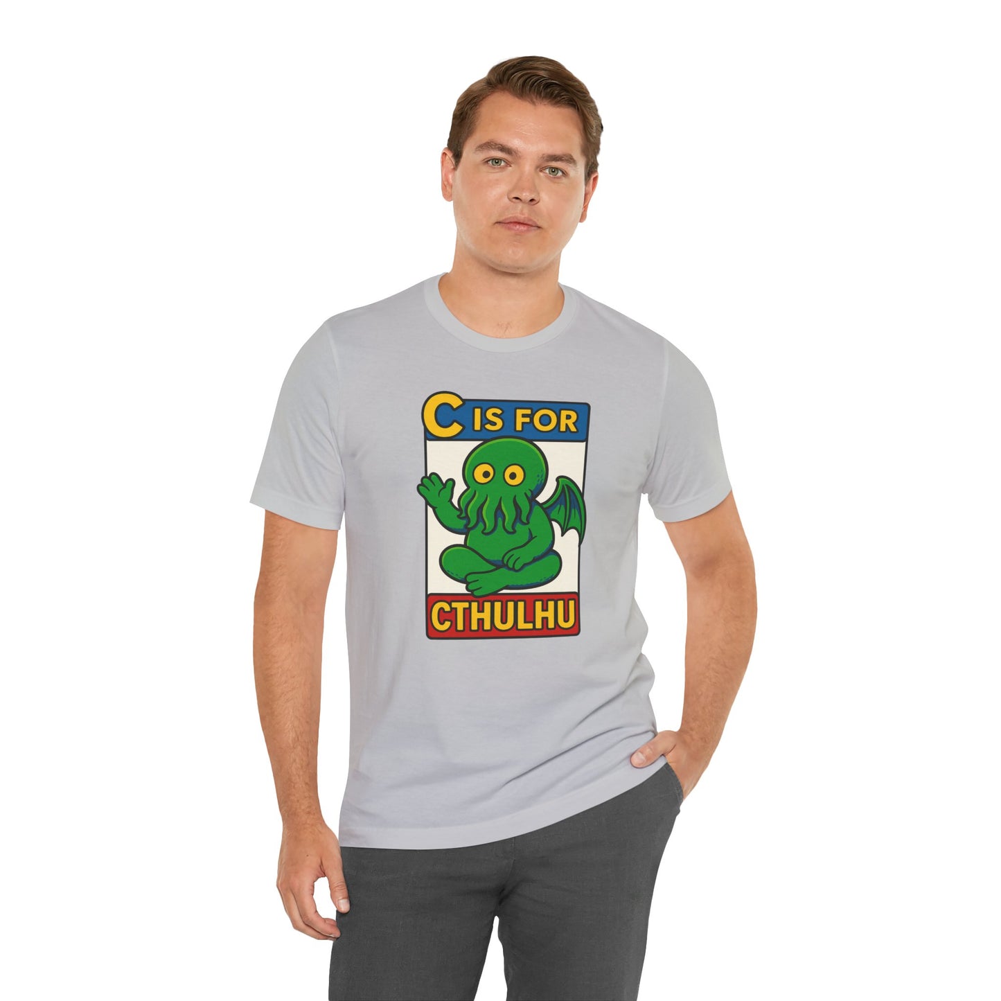C is for Cthulhu Graphic Tee – Funny Cthulhu Shirt