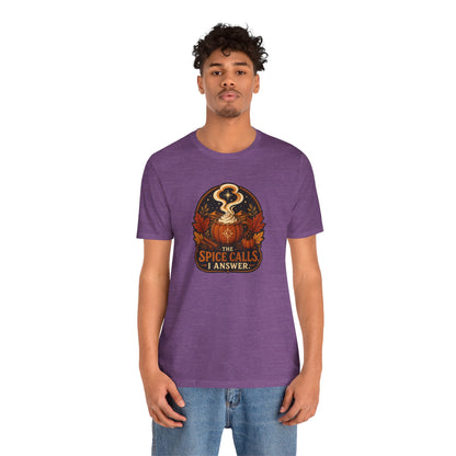 The Spice Calls I Answer T-shirt - WItchy Pumpkin Spice Fall Tee
