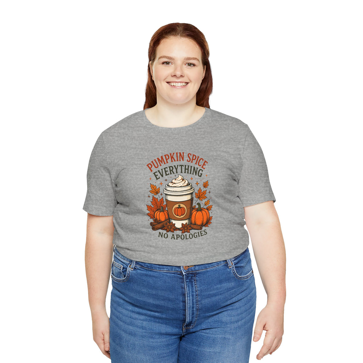 Pumpkin Spice Everything No Apologies T-Shirt – Fall Coffee Addict Tee