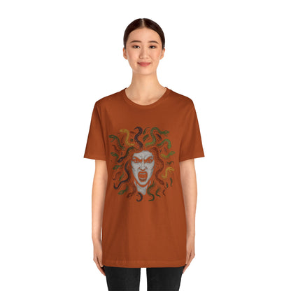 Medusa T-Shirt – Greek Mythology Gorgon Graphic Tee