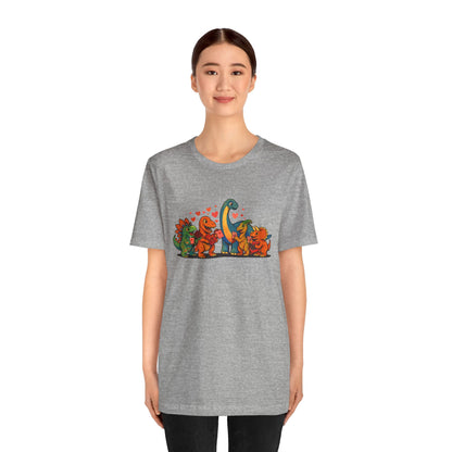 Dinosaur Valentines T-Shirt – Cute Dino Valentine’s Day Tee