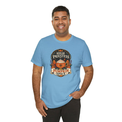 High Priestess of Pumpkin Spice T-Shirt – Funny Fall Tee