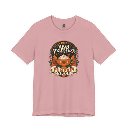 High Priestess of Pumpkin Spice T-Shirt – Funny Fall Tee