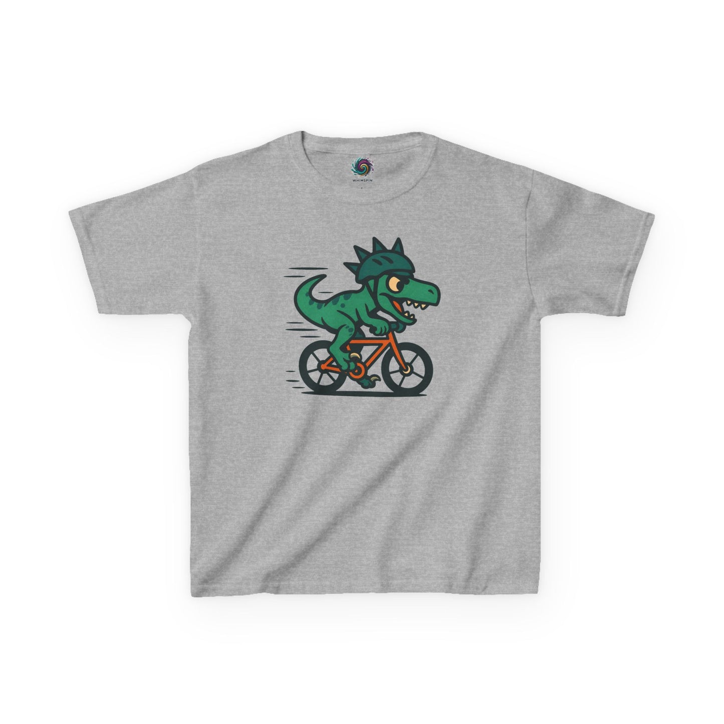 Kids Velociraptor Bike T-Shirt – Funny Dino Velo Tee
