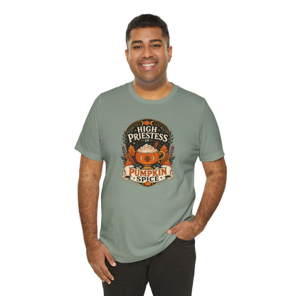 High Priestess of Pumpkin Spice T-Shirt – Funny Fall Tee