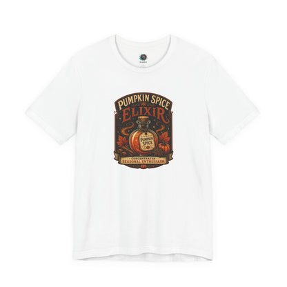 Pumpkin Spice Elixir T-Shirt – Funny Witchy Fall Coffee Tee