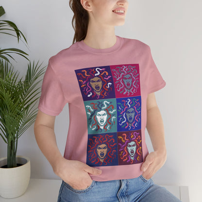 The Female Gaze Medusa T-Shirt – Feminist Pop Art Tee