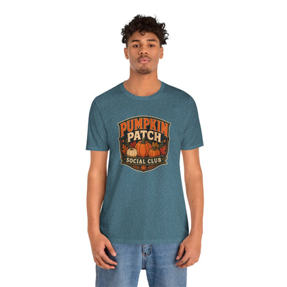 Pumpkin Patch Social Club T-Shirt – Fall Pumpkin Tee