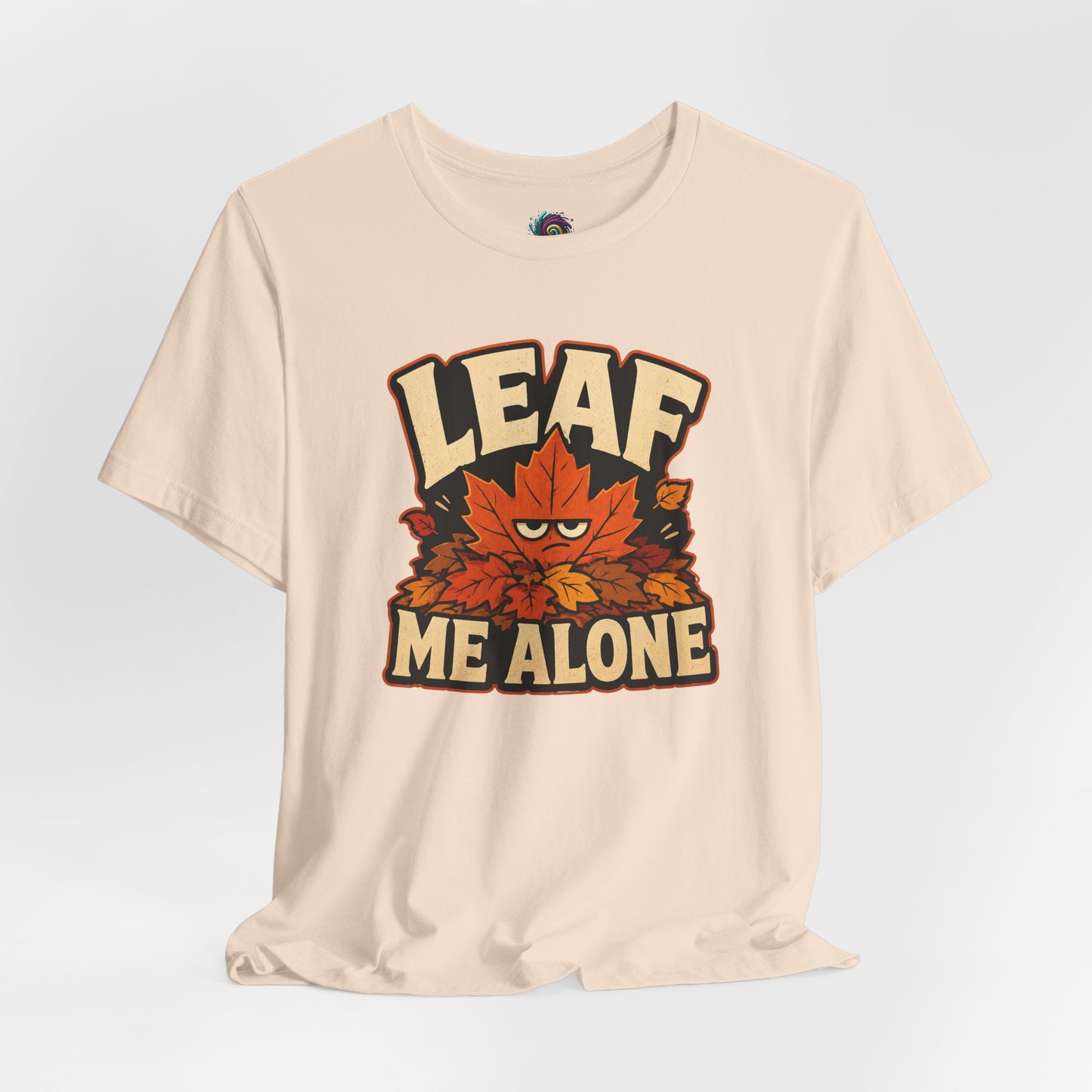 Leaf Me Alone T-Shirt – Funny Fall Introvert Leaves Tee