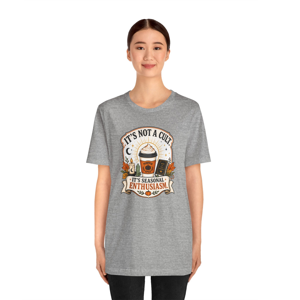 It’s Not a Cult Pumpkin Spice T-Shirt – Funny Fall Tee